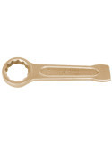 Llave de estrella plana de golpe antichispa Cu-Be 140 mm ALYCO