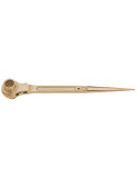 Llave de carraca de andamio antichispa Cu-Be 27x30 mm ALYCO