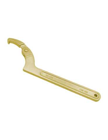 Llave de gancho articulada antichispa Cu-Be 115-170 mm ALYCO
