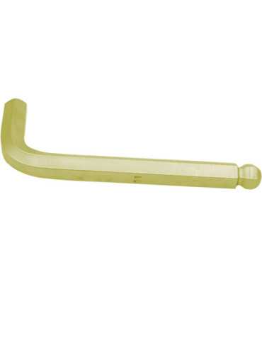 Llave Allen de bola acodada antichispa Al-Br 12 mm ALYCO