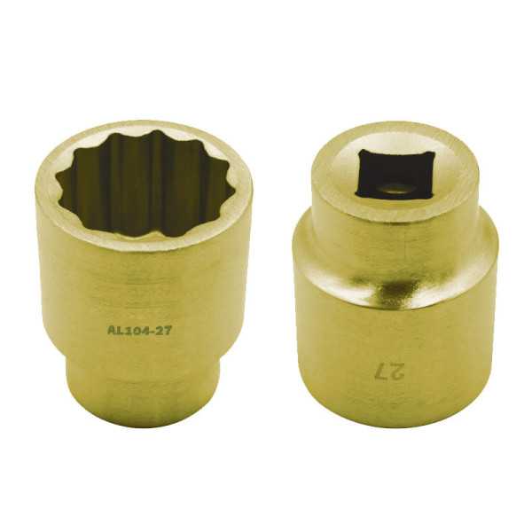 Llave de vaso 1/2" antichispa Al-Br 29 mm ALYCO