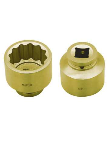 Llave de vaso de impacto 3/4" antichispa Cu-Be 36 mm ALYCO