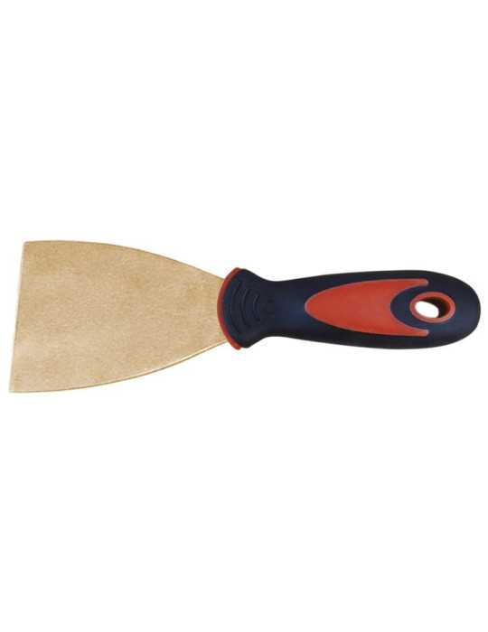 Espátula flexible ancha antichispa Cu-Be 75 mm ALYCO