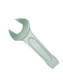 Llave fija de golpe de titanio 36 mm ALYCO