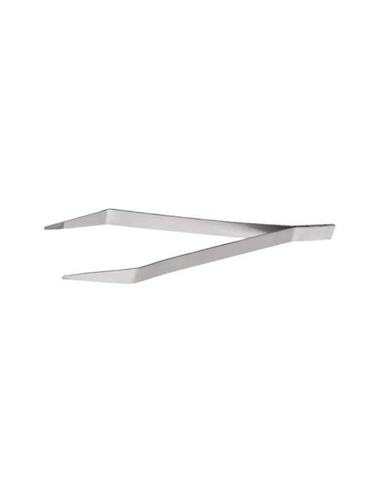 Pinza de precisión boca curva inoxidable 200 mm ALYCO