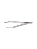 Pinza de precisión boca curva inoxidable 200 mm ALYCO
