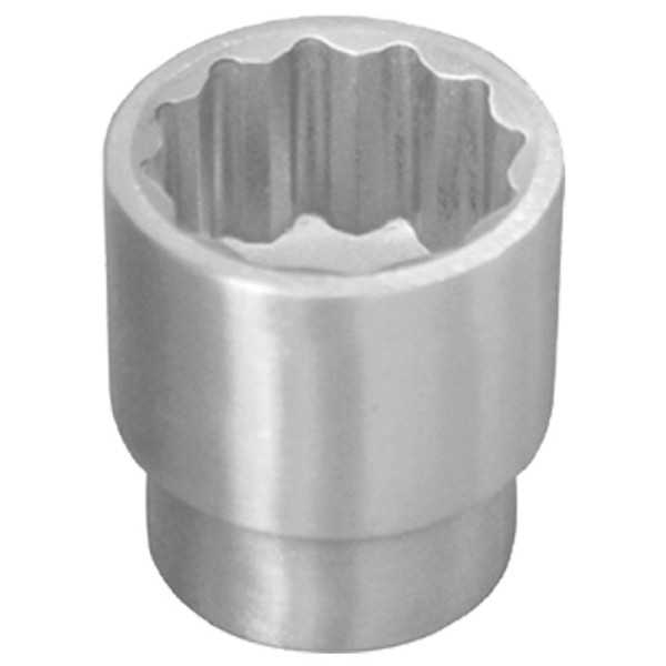 Llave de vaso 1/2" inoxidable 24 mm ALYCO