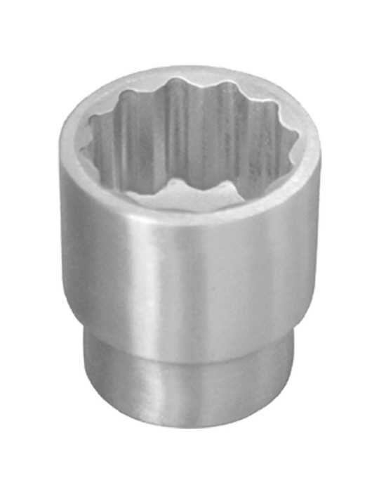 Llave de vaso 1/2" inoxidable 24 mm ALYCO