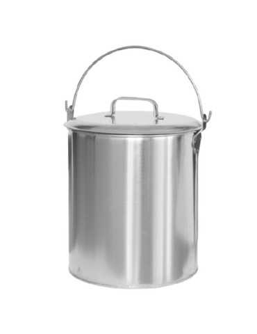 Balde cónico inoxidable de 10 litros ALYCO