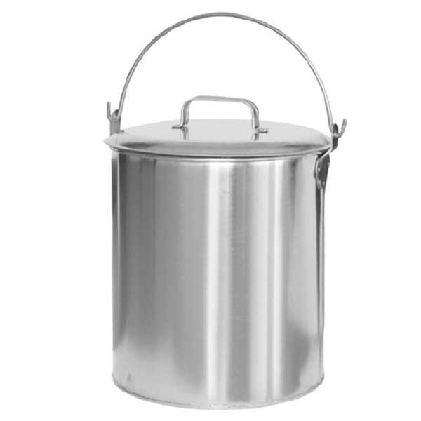 Balde cónico inoxidable de 15 litros ALYCO