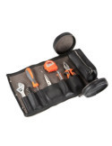 Bolsa enrollable de cuero sintético PU con herramientas ALYCO ORANGE