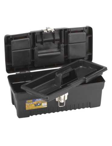 Caja de plástico con bandeja interior 606x310x300 mm ALYCO