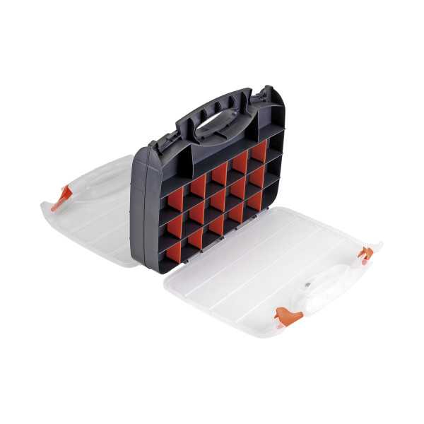 Organizador doble para consumibles 380x290x80 mm ALYCO