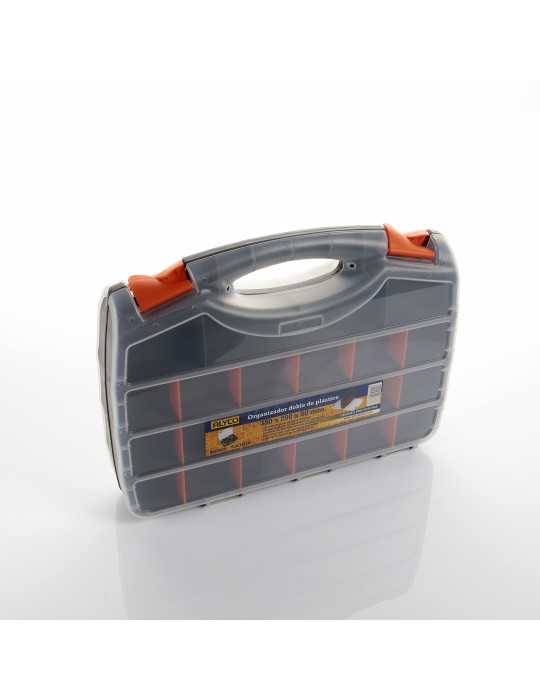 Organizador doble para consumibles 380x290x80 mm ALYCO
