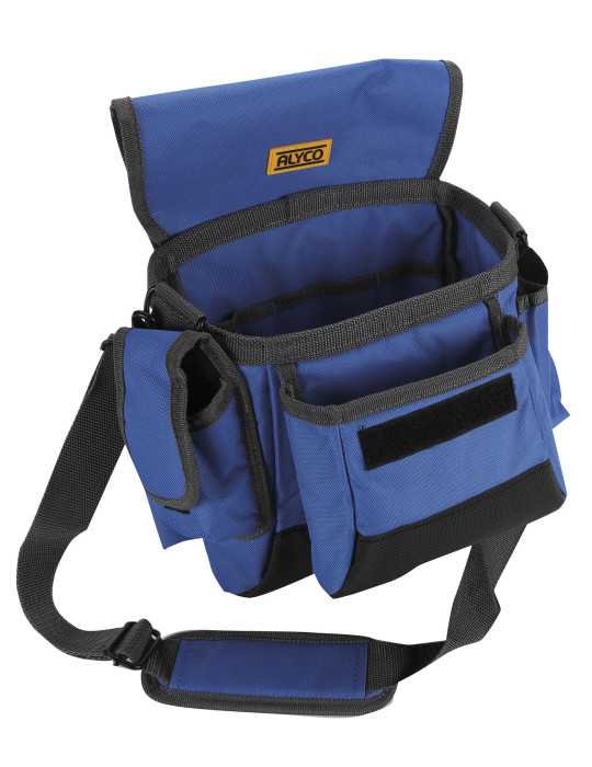 Bolsa de nylon con hombro 27x25x12 cm ALYCO