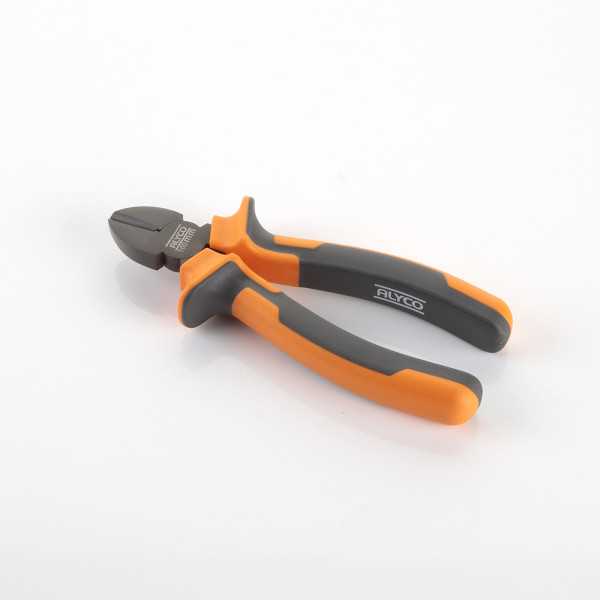 Alicate teflonado de corte diagonal 160 mm ALYCO ORANGE
