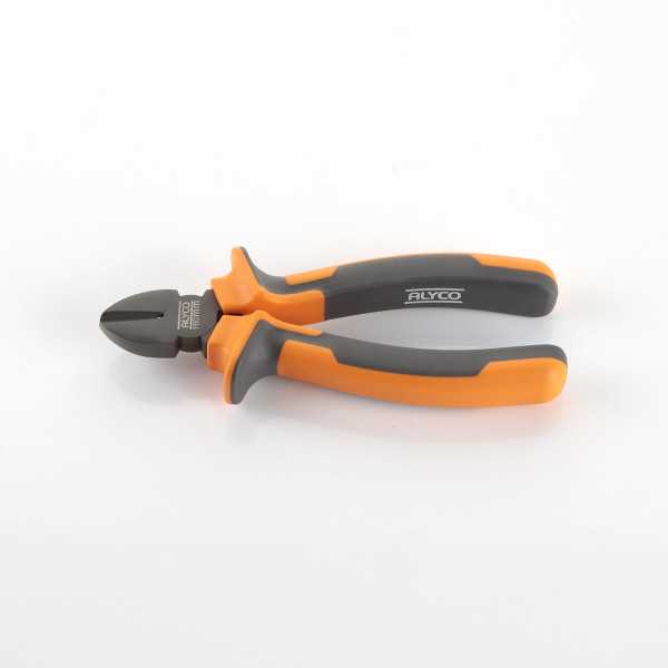 Alicate teflonado de corte diagonal 180 mm ALYCO ORANGE