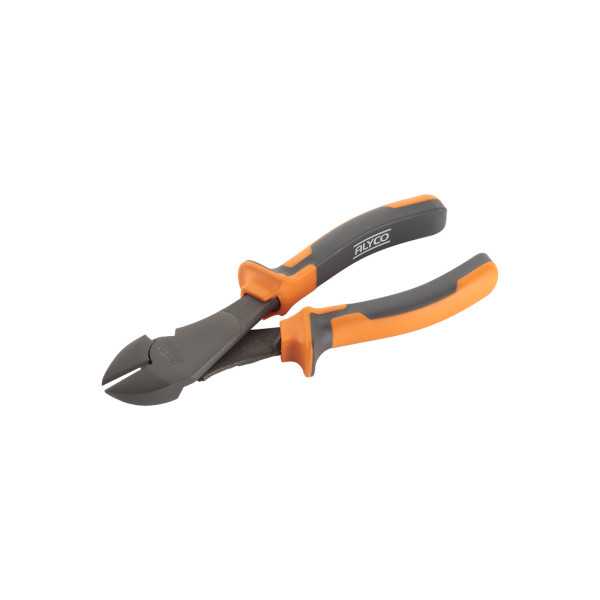 Alicate de corte diagonal reforzado teflonado 180 mm ALYCO ORANGE