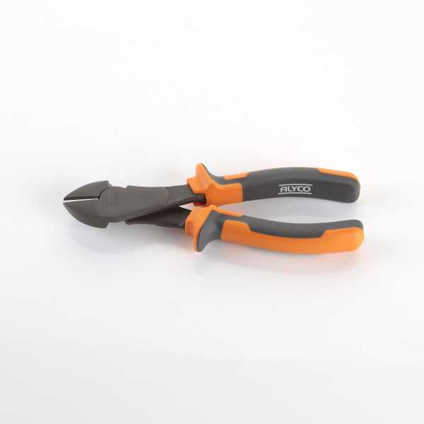 Alicate de corte diagonal reforzado teflonado 180 mm ALYCO ORANGE