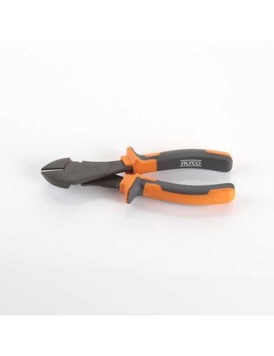 Alicate de corte diagonal reforzado teflonado 180 mm ALYCO ORANGE