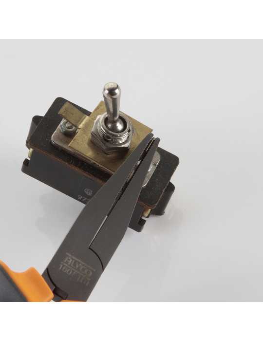 Alicate de bocas planas teflonado 160 mm ALYCO ORANGE