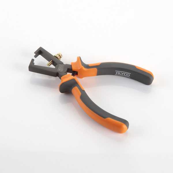 Alicate pelacables teflonado 160 mm ALYCO ORANGE
