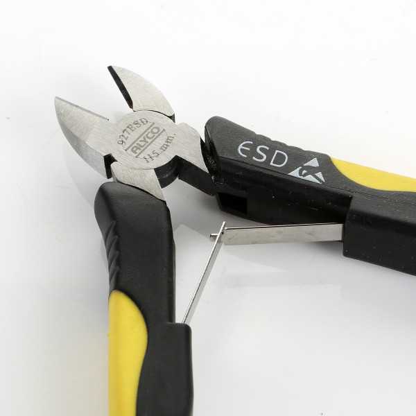 Minialicate de precisión ESD de corte diagonal 115 mm ALYCO