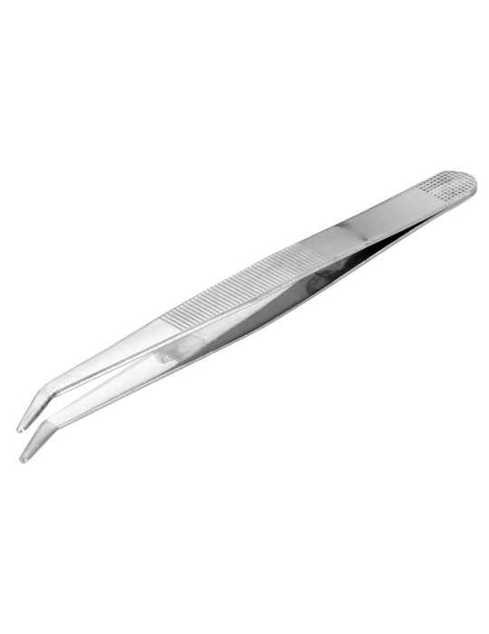 Pinza de precisión de puntas curvas 120 mm ALYCO