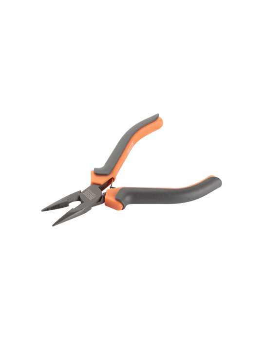 Minialicate de precisión teflonado de bocas semiredondas con corte 130 mm ALYCO ORANGE