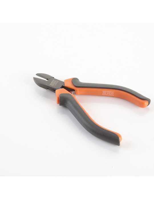Minialicate de precisión teflonado de corte diagonal 115 mm ALYCO ORANGE