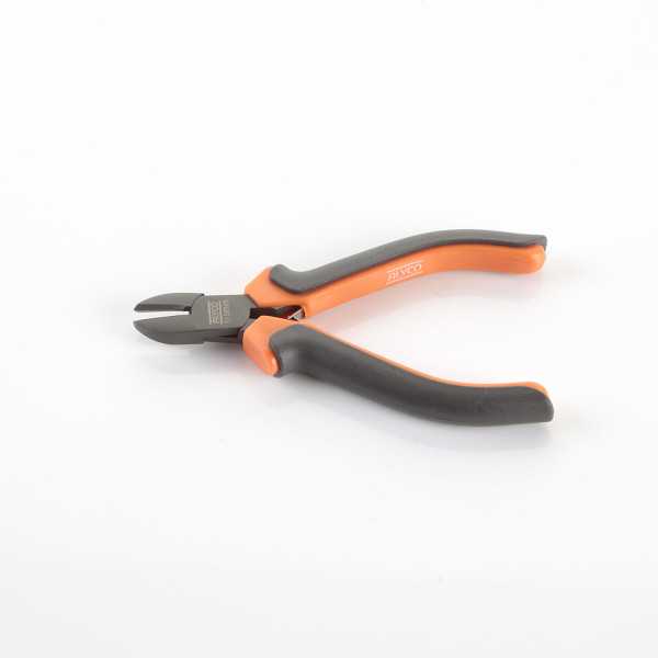 Minialicate de precisión teflonado de corte diagonal 115 mm ALYCO ORANGE
