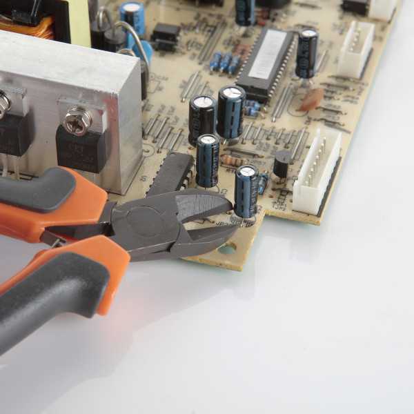Minialicate de precisión teflonado de corte diagonal 115 mm ALYCO ORANGE