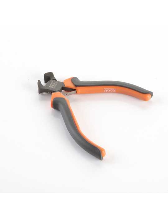 Minialicate de precisión teflonado de corte frontal 105 mm ALYCO ORANGE