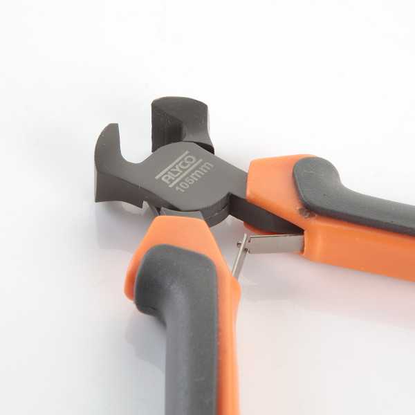 Minialicate de precisión teflonado de corte frontal 105 mm ALYCO ORANGE