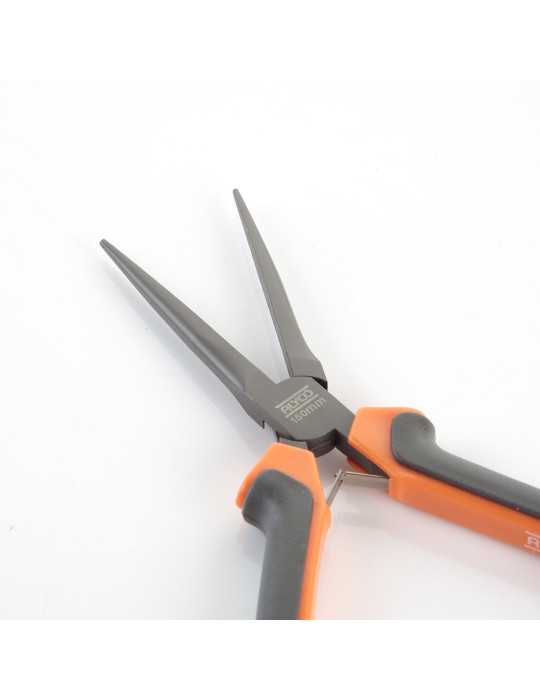 Minialicate de precisión de bocas semiredondas 150 mm ALYCO ORANGE