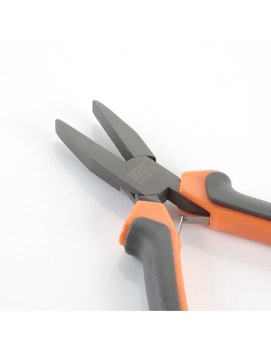 Minialicate de precisión teflonado de bocas planas 125 mm ALYCO ORANGE