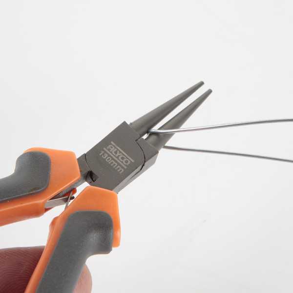 Minialicate de precisión teflonado de bocas redondas 120 mm ALYCO ORANGE