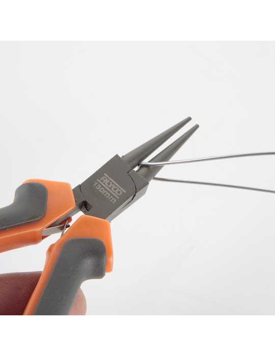 Minialicate de precisión teflonado de bocas redondas 120 mm ALYCO ORANGE