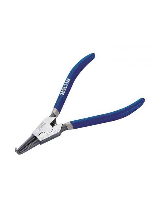 Alicate Seeger de boca curva para arandelas exteriores 180 mm ALYCO