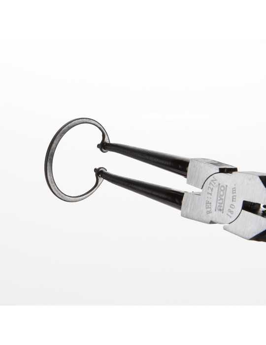 Alicate Seeger de boca recta para arandelas interiores 140 mm ALYCO