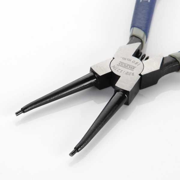 Alicate Seeger de boca recta para arandelas interiores 180 mm ALYCO