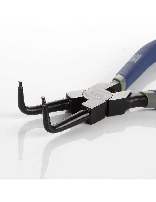 Alicate Seeger de boca curva para arandelas interiores 300 mm ALYCO