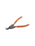 Alicate Seeger teflonado de boca curva para arandelas exteriores 180 mm ALYCO ORANGE