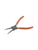 Alicate Seeger teflonado de boca recta para arandelas interiores 180 mm ALYCO ORANGE