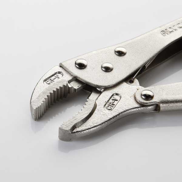 Tenaza Grip de bocas curvas con corte 135 mm ALYCO