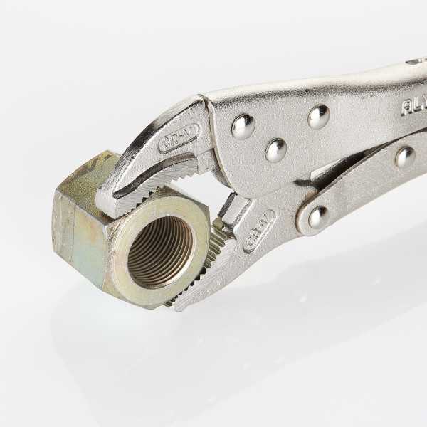 Tenaza Grip de bocas curvas con corte 135 mm ALYCO