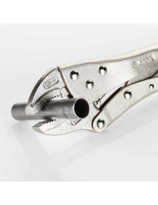 Tenaza Grip de bocas curvas con corte 190 mm ALYCO