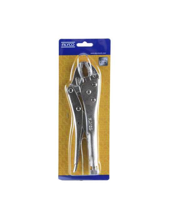 Tenaza Grip de bocas curvas con corte 190 mm ALYCO