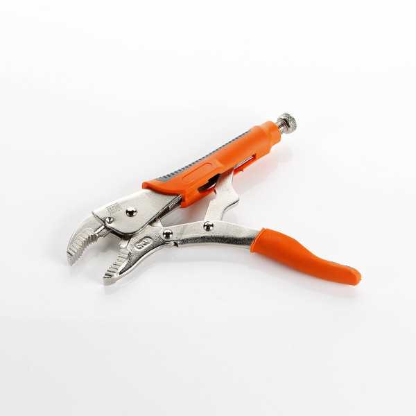 Tenaza Grip de bocas curvas con corte 250 mm ALYCO ORANGE