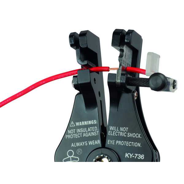 Pelacables automático metálico de precisión 0,2-8 mm ALYCO